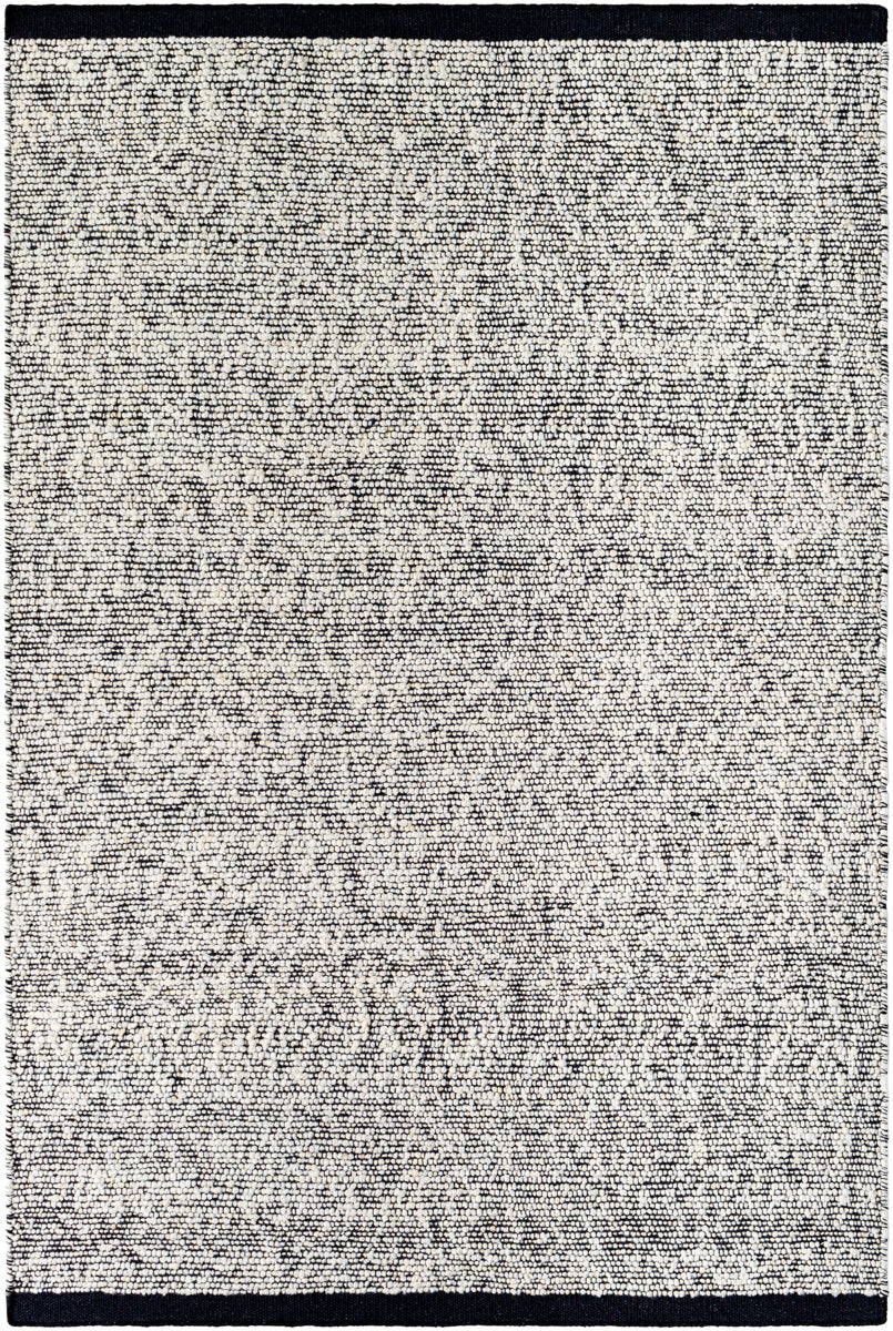 Jadie JDE-2300 9' x 12' Handmade Rug JDE2300-912  Light Grey, Grey, Pewter, Ash, Metallic - Silver, Onyx Surya