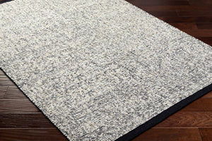 Surya Jadie 2' X 3' Handmade Cotton & Wool Rug - Durable, Easy-care, Luxurious Style For Any Room Charcoal Nz Wool,Cotton Jde2300-23