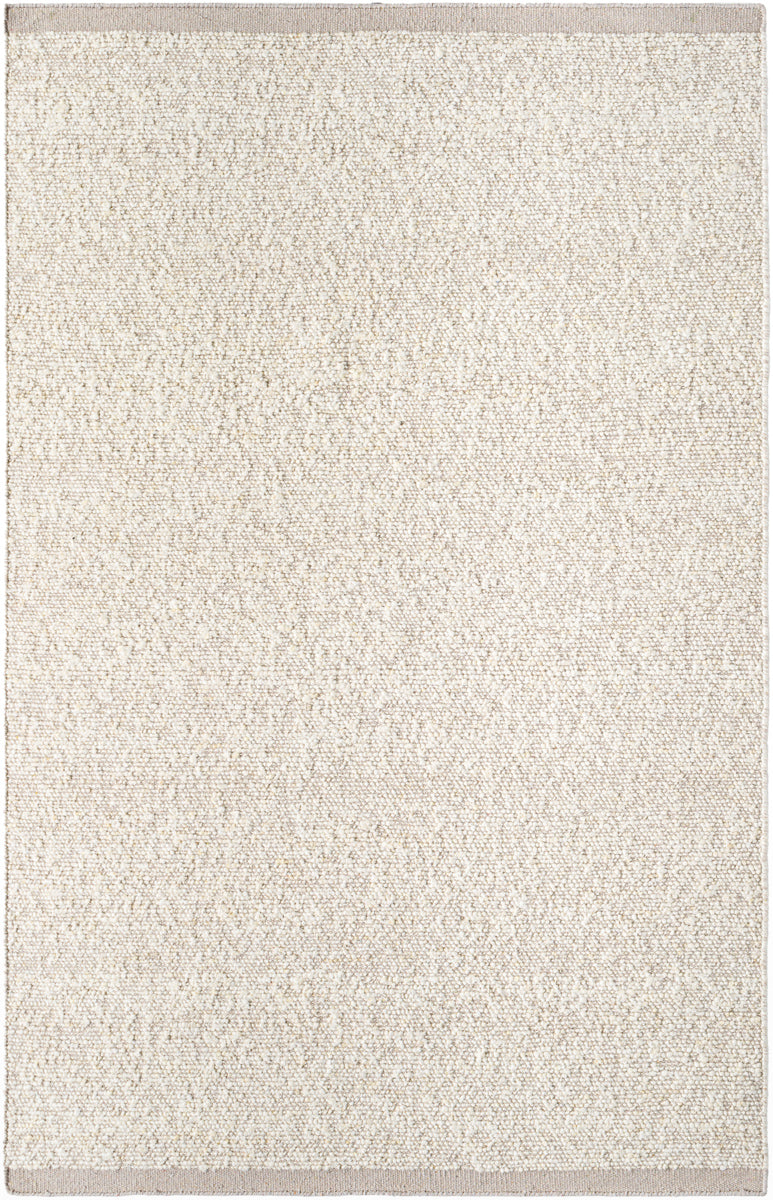 Jadie JDE-2301 9' x 12' Handmade Rug JDE2301-912  Light Silver, Light Grey, Ash, Pearl, Off-White Surya