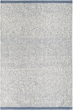Jadie JDE-2304 9' x 12' Handmade Rug JDE2304-912  Pale Slate, Light Grey, Metallic - Silver, Light Silver, Sterling Grey Surya