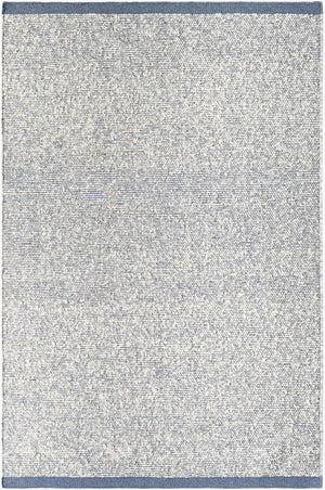 Surya Jadie 2' X 3' Handmade Cotton & Wool Rug - Durable, Easy-care, Luxurious Style For Any Room Slate Blue Nz Wool,Cotton Jde2304-23
