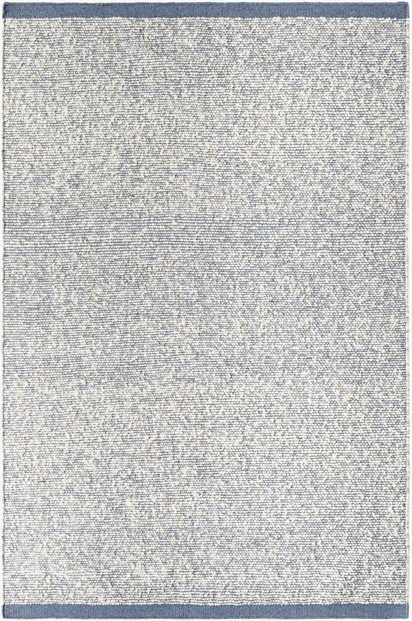 Surya Jadie 2' X 3' Handmade Cotton & Wool Rug - Durable, Easy-care, Luxurious Style For Any Room Slate Blue Nz Wool,Cotton Jde2304-23