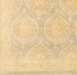 Surya Jade Handmade 2' X 3' Elegant Medium Pile Rug With Fringe - Exquisite Comfort And Style For Home Light Olive Wool Jde3001-810