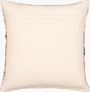 Surya Jaden Bohemian Global 18" Accent Pillow - Soft Cotton, Unique Design, Perfect For Home Decor Rust Cotton,Cotton Jdn001-1818