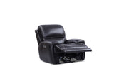 Parker House Parker Living Empire - Verona Blackberry Power Recliner Verona Blackberry Top Grain Leather with Match (X) MEMP#812PH-VBY