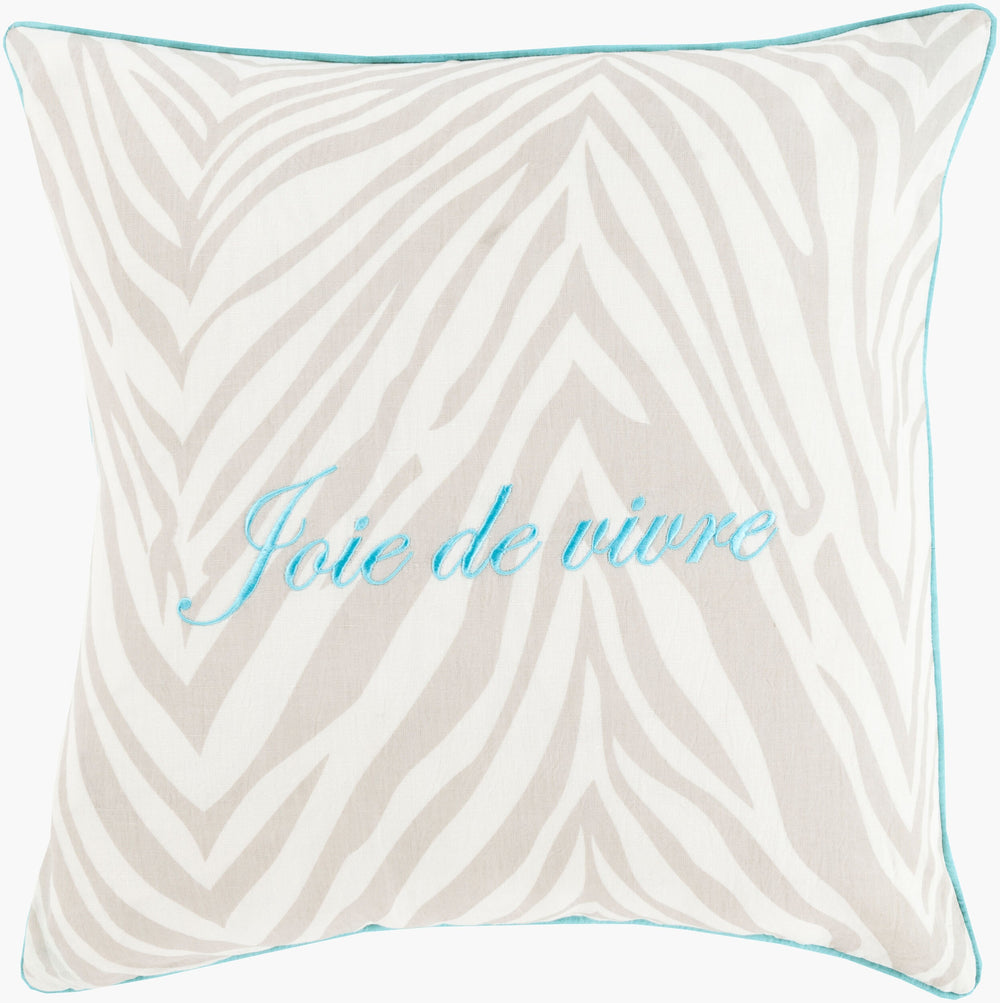 Surya Joie De Vivre 18"L X 18"W Cotton Accent Pillow - Luxurious Style For Elegant Home Décor! Plum Linen,Cotton Jdv002-1818p