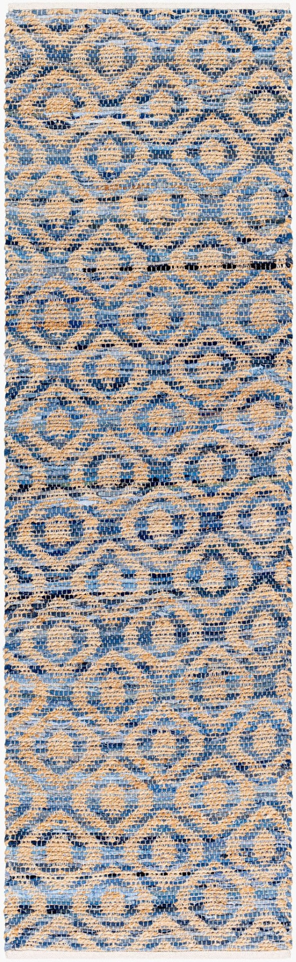 Livabliss Jean Handwoven Jute Flatweave Runner Rug Sustainable Artisan Craft for Hallways Tan, Beige 2'6" x 8' JEA2304-268