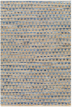 Livabliss Jean Handwoven Jute Flatweave Runner Rug Recycled Fabric Artisan Craft Hallway Kitchen Tan, Beige 8' x 10' JEA2308-810