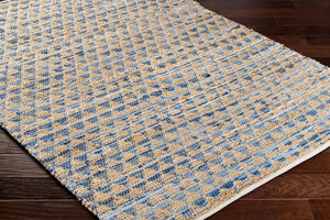 Livabliss Jean Handwoven Jute Flatweave Runner Rug Recycled Fabric Artisan Craft Hallway Kitchen Tan, Beige 8' x 10' JEA2308-810
