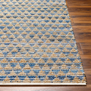 Livabliss Jean Handwoven Jute Flatweave Runner Rug Recycled Fabric Artisan Craft Hallway Kitchen Tan, Beige 8' x 10' JEA2308-810