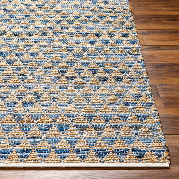 Livabliss Jean Handwoven Jute Flatweave Runner Rug Recycled Fabric Artisan Craft Hallway Kitchen Tan, Beige 8' x 10' JEA2308-810
