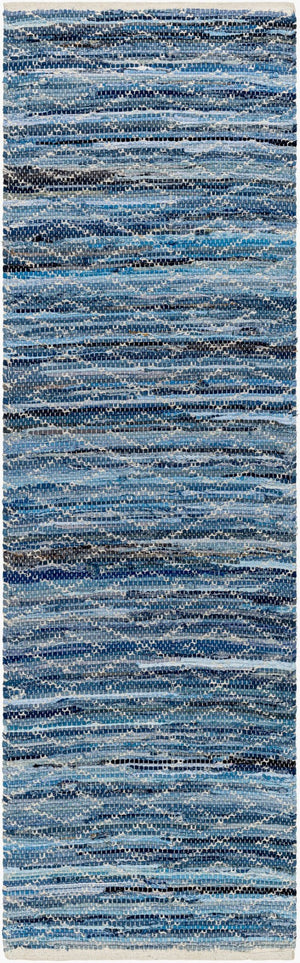 Livabliss Jean Handwoven Recycled Fabric Flatweave Runner Rug for Hallways and Entryways Tan, Beige 2'6" x 8' JEA2313-268
