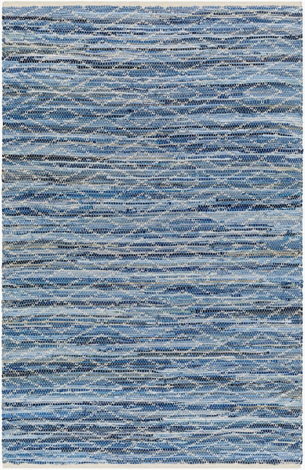 Livabliss Jean Handwoven Recycled Fabric Flatweave Runner Rug for Hallways and Entryways Tan, Beige 27" x 45" JEA2313-2745