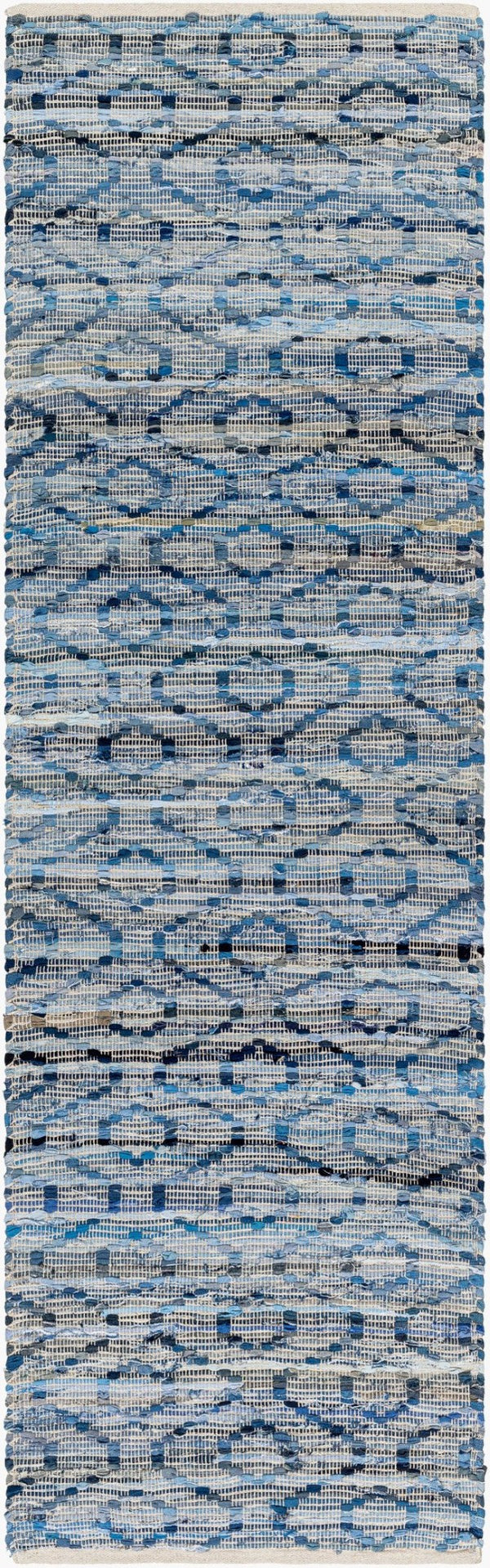 Livabliss Jean Flatweave Runner Rug Handcrafted From Recycled Fabric for Entryways and Hallways Tan, Beige 2'6" x 8' JEA2314-268