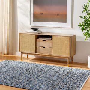 Livabliss Jean Flatweave Runner Rug Handcrafted From Recycled Fabric for Entryways and Hallways Tan, Beige 27" x 45" JEA2314-2745