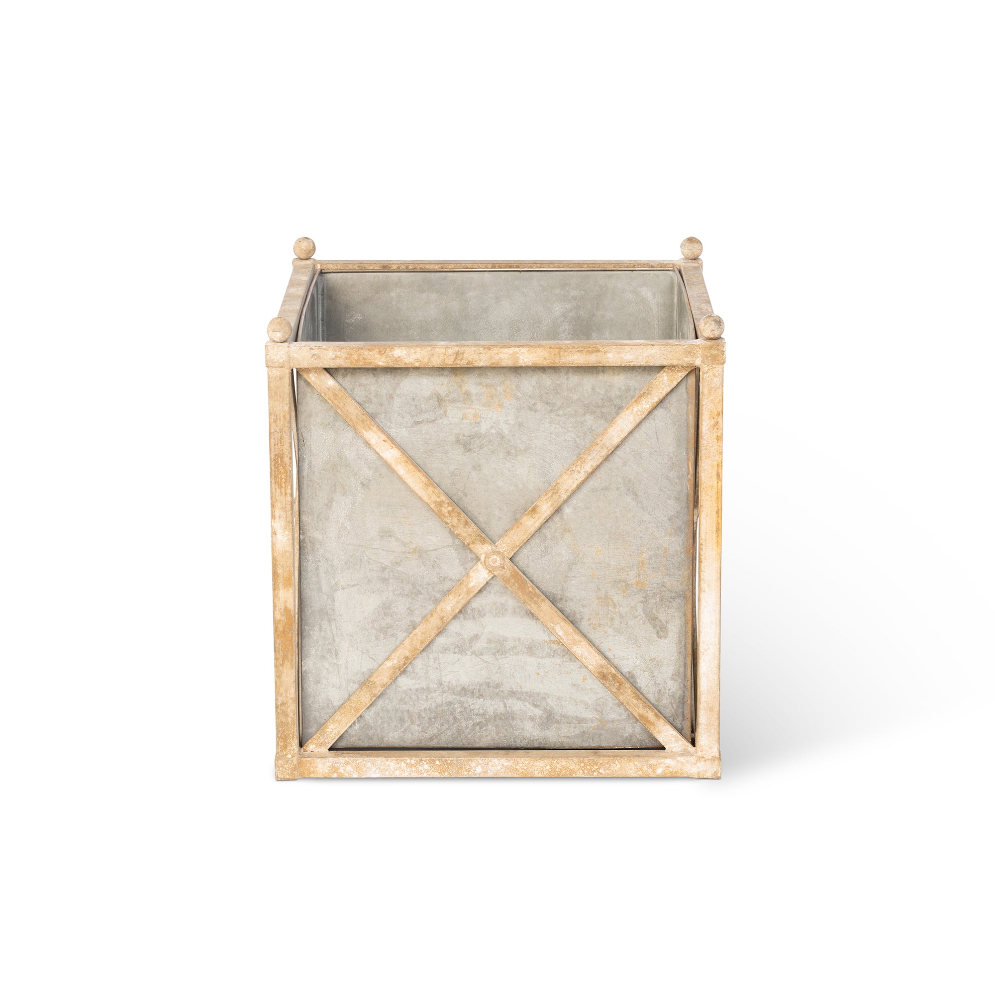 Park Hill Small Metal Estate Planter