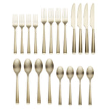 Lenox Cambridge Gilda Champagne Satin 20-Piece Flatware Set NO COLOR METAL 508920CKW12R