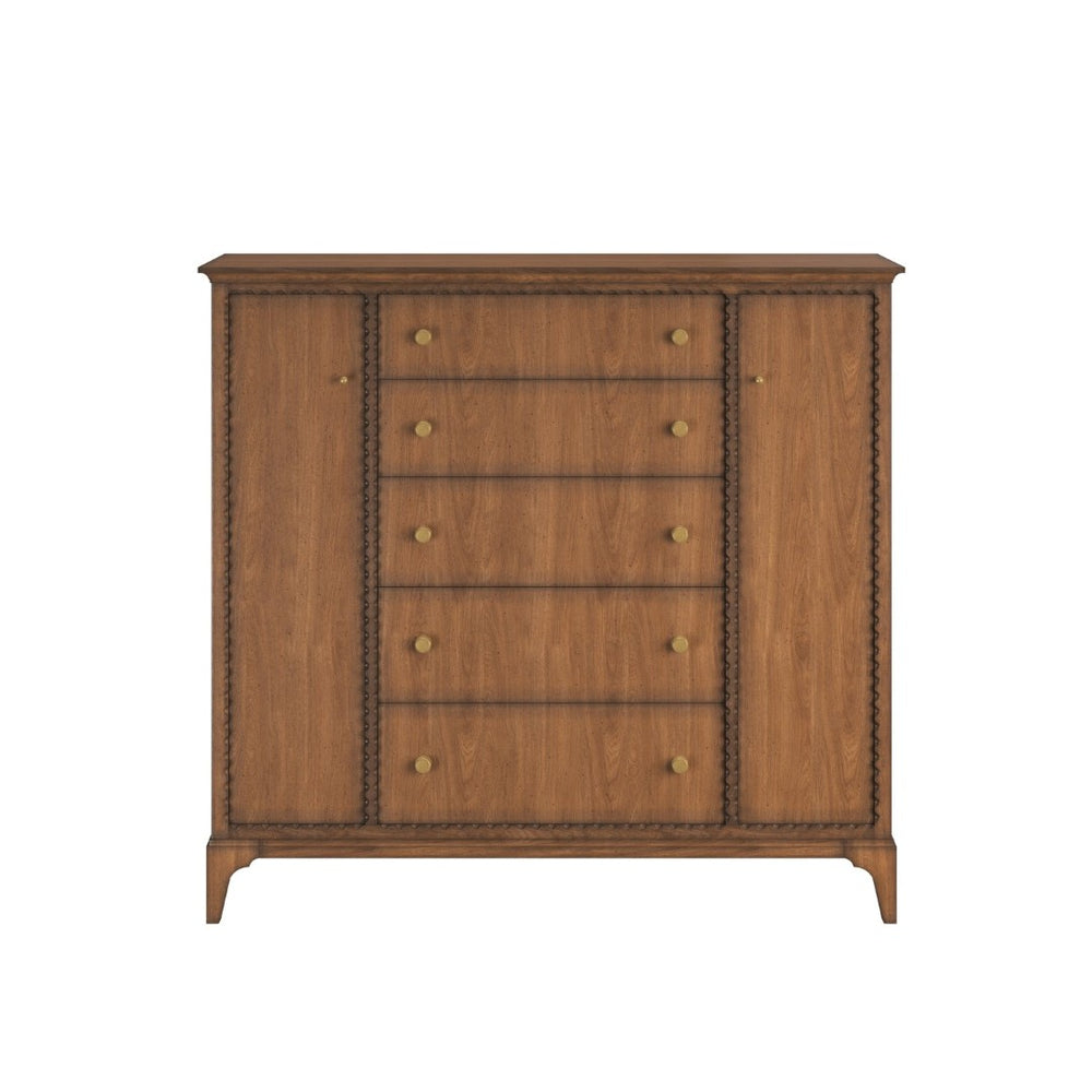 A.R.T. Furniture Harbor Door-Drawer Chest - Rustic Cottage Charm with Practical Storage for Timeless Bedroom Elegance 338152-2731