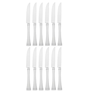 Lenox Portola 12-Piece Steak Knife Set Metallic, STAINLESS METAL 891307