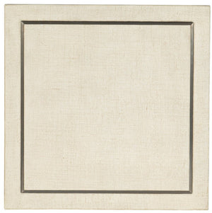 Hooker Furniture Cascade Pebble Beach End Table With Oak Veneer Top, Champagne Metal Inlay & Open Shelf, 26" 6120-80117-05