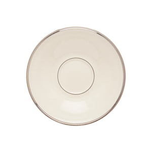 Lenox Solitaire Saucer White, IVORY PORCELAIN 140204040