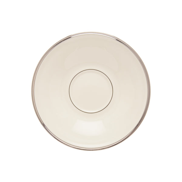 Lenox Solitaire Saucer White, IVORY PORCELAIN 140204040