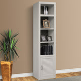 Parker House Catalina 22 In. Open Top Bookcase Cottage White Poplar Solids / Birch Veneers CAT#420