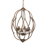 Park Hill Raleigh Bronze Chandelier ELH26164