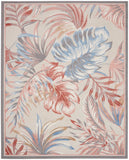 PMP01 Tropical Area Rug - Bold Botanicals and Nautical Motifs for Modern Coastal Living Spaces