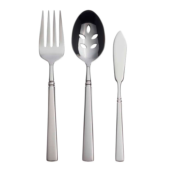 Lenox Oneida Easton 18/10 Stainless Steel 6- Piece. Fine Flatware Serving Set Metallic, STAINLESS METAL 2267006A