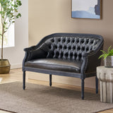 Christopher Knight Home® - Noble House - Faye Traditional Tufted Upholstered Loveseat