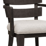 West End Loft Wood Back Arm Chair - Set of 2 Brown with Tuxedo Finish P361261 Pulaski Furniture