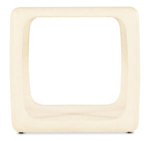 Hooker Furniture Westwood Textured Alabaster End Table — Modern Rectangular Accent With Open Storage, Durable Build 6133-80114-02