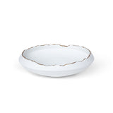 Gilded Organic Edge Shallow Bowl, 9.25" ECL36013 Park Hill