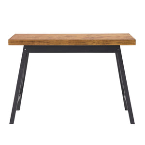 Homelegance By Top-Line Alastor Rustic X-Base Desk Natural MDF