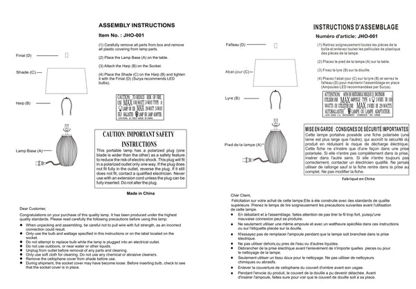 Surya Jericho 30" Stylish Ceramic Accent Table Lamp With Cream Linen Shade – Modern Elegance For Any Room Body, Gray,Shade, Cream,Finial, Metallic ,Nickel,Harp, Metallic ,Nickel,Cord, Translucent Ceramic,Linen,Polyester,Iron Jho-001