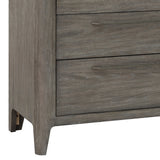 Scott Living Home Griffith Six Drawer Dresser Gray with Light Wood Finish P367DJ100 Pulaski Furniture