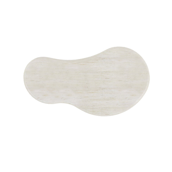 A.R.T. Furniture Ashlar Coastal Modern Cocktail Table With Amorphic Wood Top & Unique Cast Resin Legs In Bisque Finish Beige Parawood Solids,Birch Veneers,Resin 333381-2250