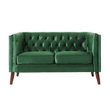 Christopher Knight Home® - Noble House - Holasek Contemporary Velvet Upholstered Tufted Loveseat