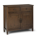 Connaught Entryway Storage Cabinet Rustic Natural Aged Brown B136P158529 Hearth and Haven