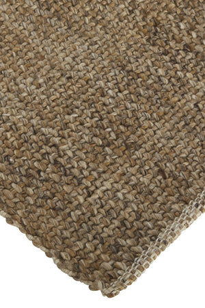 Feizy Rugs Naples Hand Woven Polyester Flatweave Rug - Soft, Durable, And Fade Resistant For Effortless Style Brown Polyester Nap0751fbrn000p00