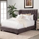 Parker House Parker Living Sleep Chloe - French Queen Bed French Grey 100% Polyester (SW) BCHL#8000-2-FRE