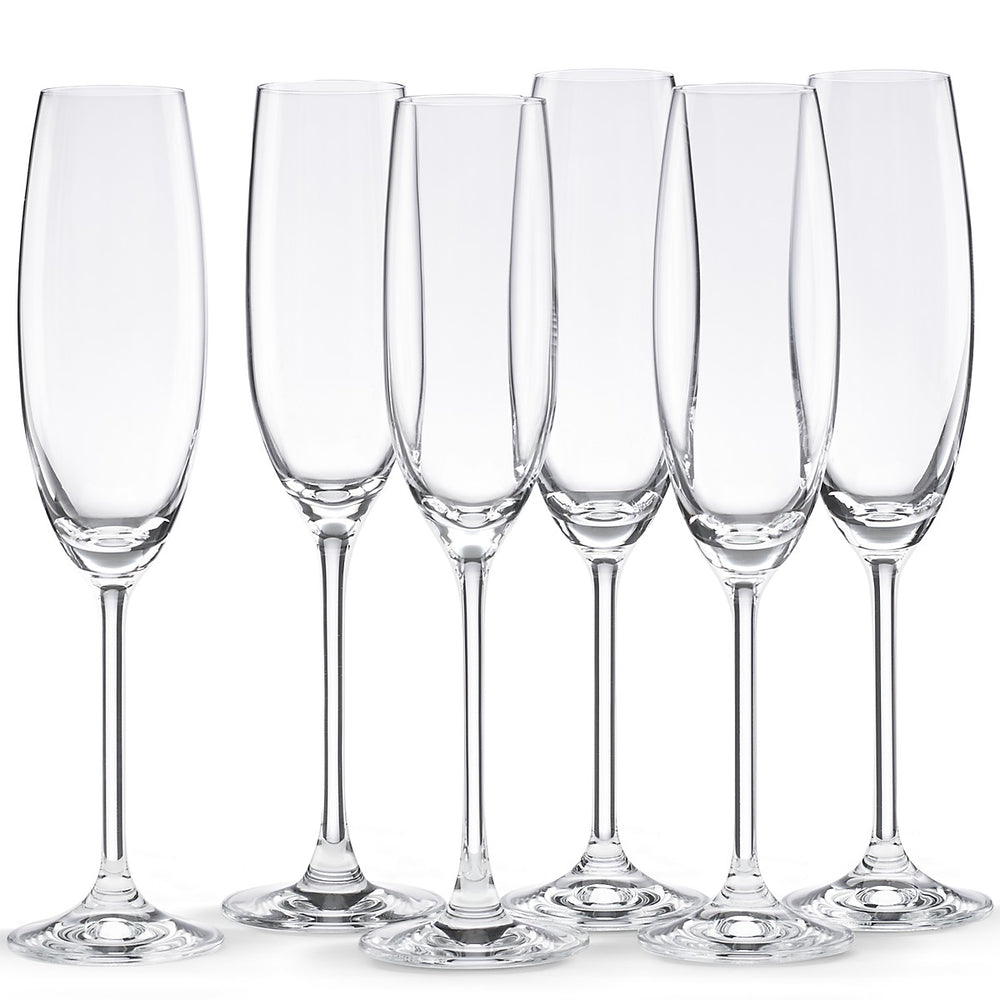 Lenox Tuscany Classics Champagne Glass Flute Set, Buy 4 Get 6 Clear, NO COLOR GLASS,CRYSTAL 845276