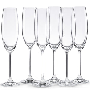 Lenox Tuscany Classics Champagne Glass Flute Set, Buy 4 Get 6 Clear, NO COLOR GLASS,CRYSTAL 845276