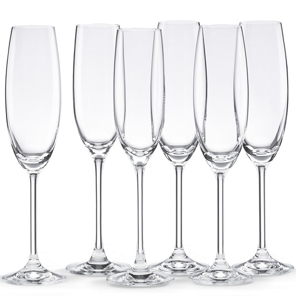 Lenox Tuscany Classics Champagne Glass Flute Set, Buy 4 Get 6 Clear, NO COLOR GLASS,CRYSTAL 845276