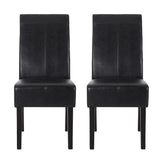 Christopher Knight Home® - Noble House - Pertica Contemporary Upholstered T-Stitch Dining Chairs (Set Of 2)