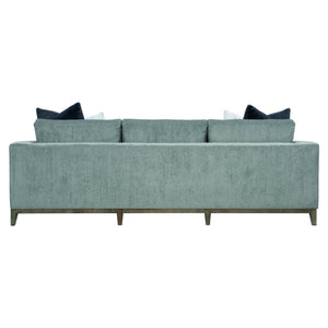 Bernhardt Bernhardt Noel Sofa — Made-To-Order 100"W Three-Seater With Feather-Down Cushions, Tapered Legs P7327A