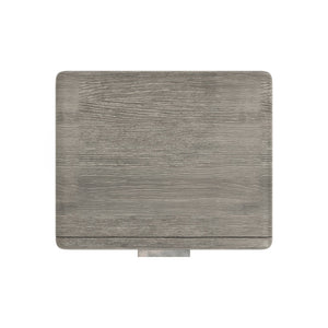 Bernhardt Bernhardt Monolith Nightstand With Puma Wire-Brushed Oak, Soft-Close Drawers, Usb Charging, Graphite Hardware 343230