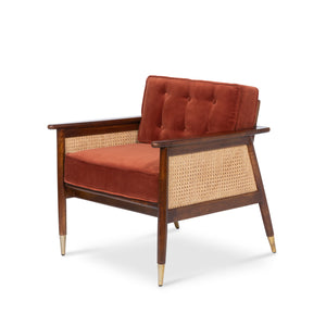 Park Hill Draper Velvet Upholstered Chair EFS36060