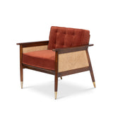 Draper Velvet Upholstered Chair
